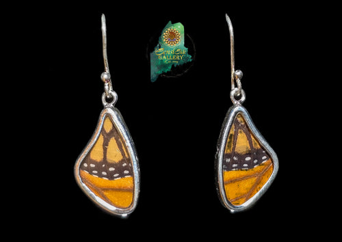 Monarch Butterfly Wing Earrings