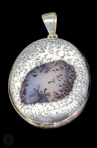 Dendritic Agate Pendant